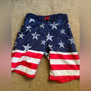 USA boys swim trunks